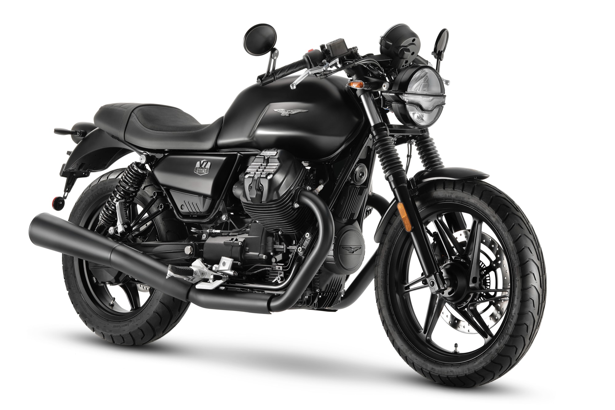 Sidecarrier permanent mounted black for Moto Guzzi V7 Stone Special edition  (850ccm) (2022-)
