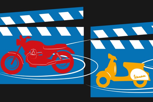 vespa & bike movies