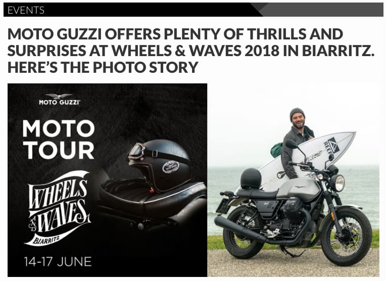 wheels and waves motoguzzi 2018