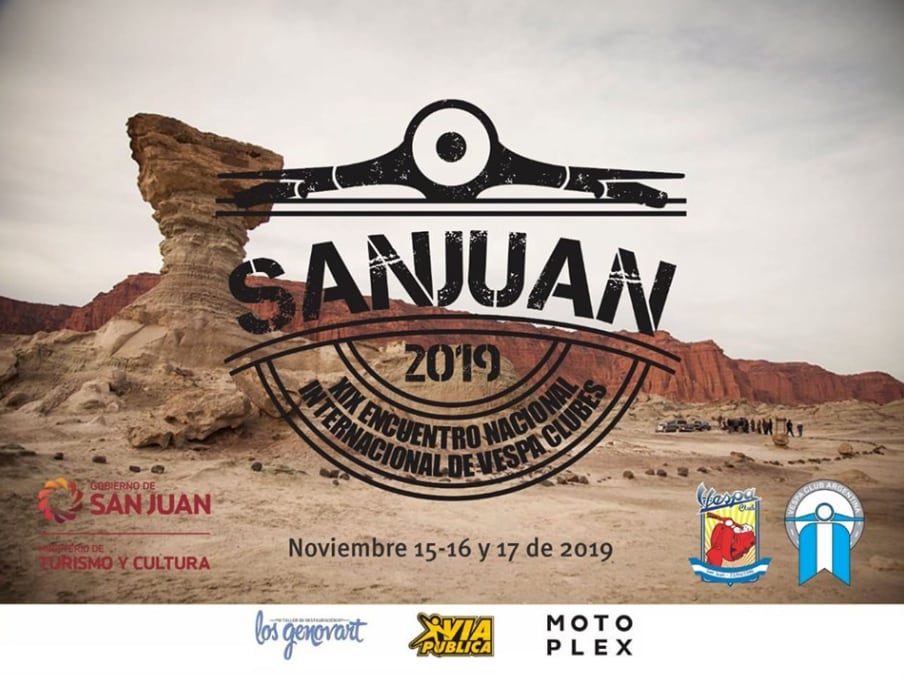 XIX RADUNO NAZIONALE E INTERNAZIONALE DEI VESPA CLUBS A SAN JUAN