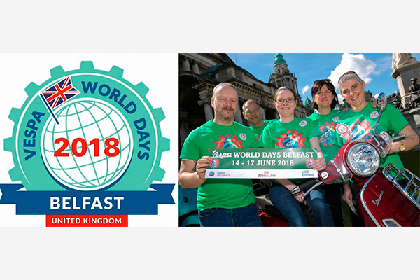 belfast vespa world day