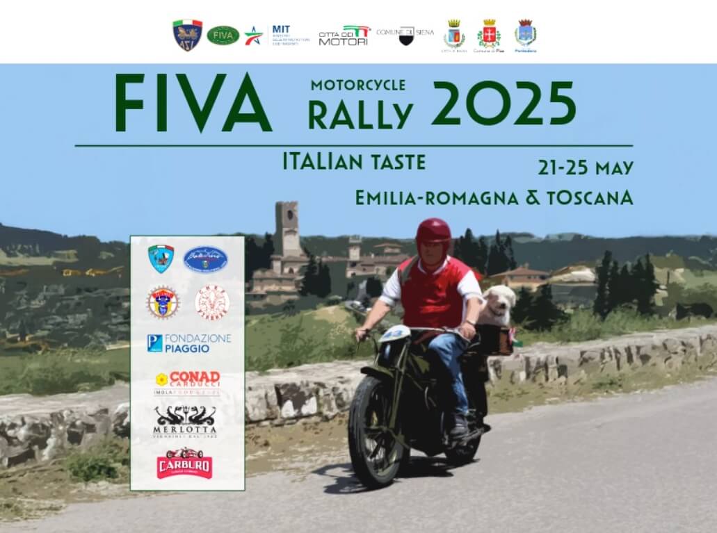 FIVA WORLD MOTORCYCLE RALLY 2025 – ITALIAN TASTE