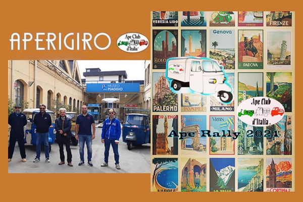 SUCCESSO PER “APERIGIRO 2021” E CONTEST FOTOGRAFICO “APE RALLY 2021”