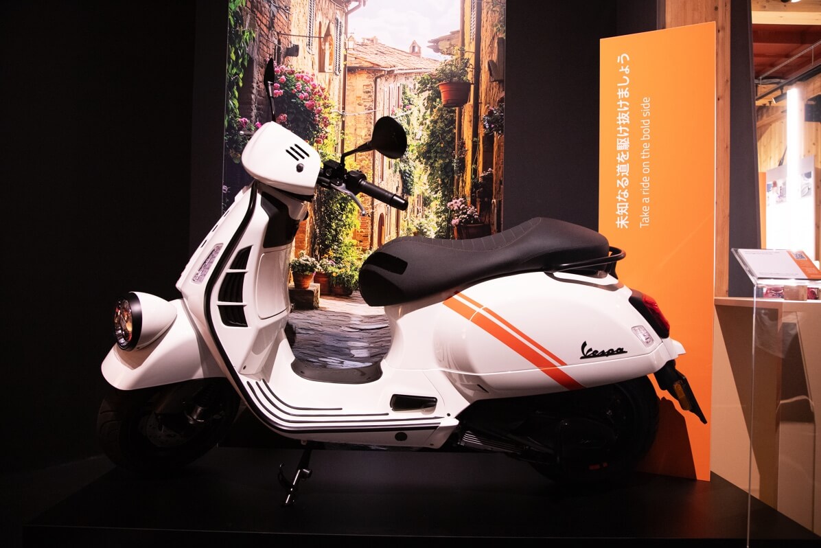 VESPA IN ESPOSIZIONE AL PADIGLIONE ITALIANO DI EXPO OSAKA 2025