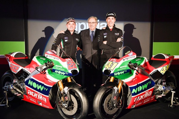 aprilia team moto gp