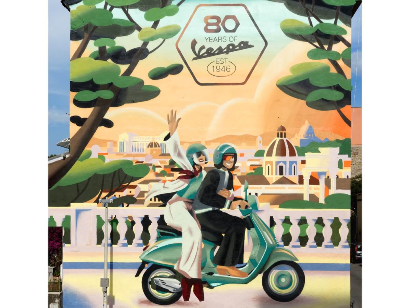 GRUPPO PIAGGIO E ROMA CAPITALE PER CELEBRARE GLI 80 ANNI DI VESPA