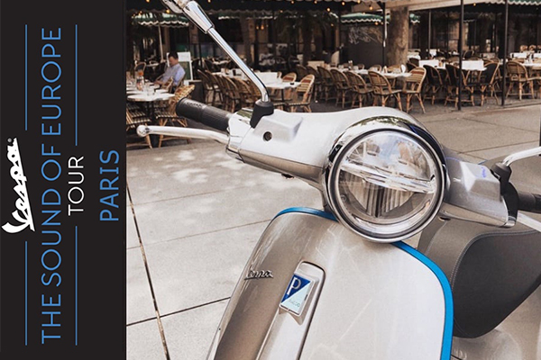 Vespa tour Paris