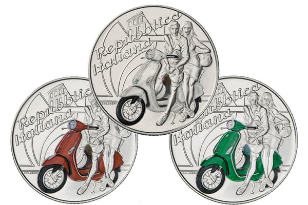vespa moneta zecca stato