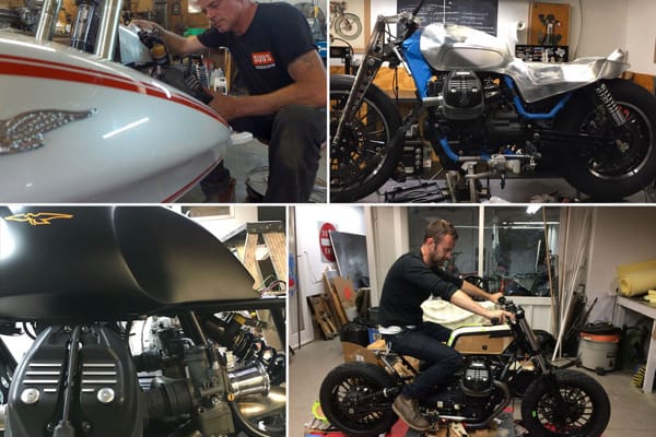 custom moto guzzi