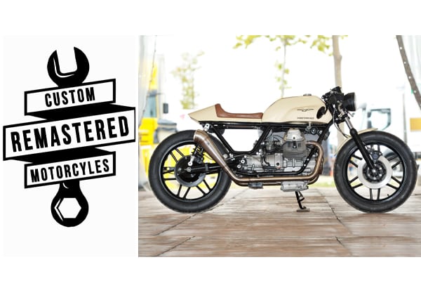PASSIONE CUSTOMIZZAZIONE: LA MOTO GUZZI V50 DI REMASTERED CYCLE