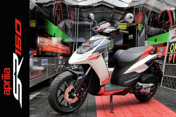 aprilia sr 150 india