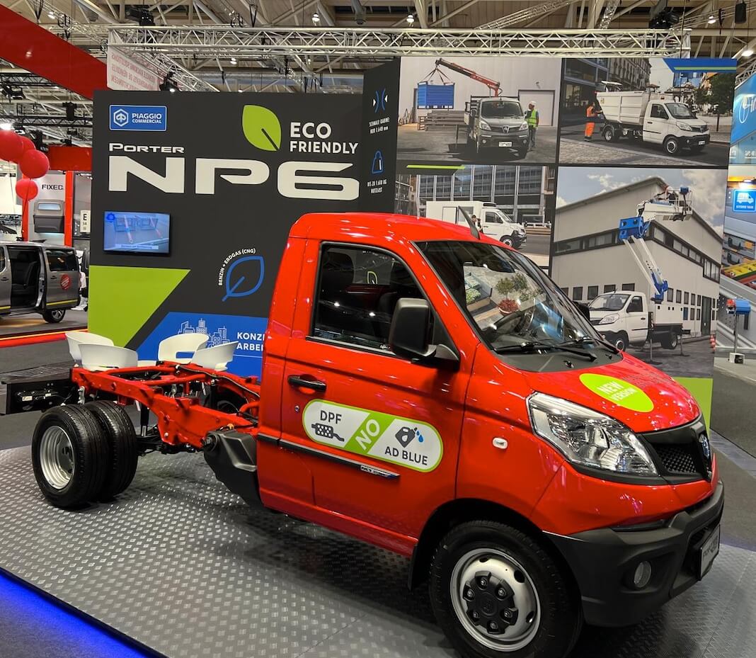 DEBUTTO INTERNAZIONALE DI PIAGGIO PORTER NP6 MY 2025 ALL’IAA TRANSPORTATION 2024 DI HANNOVER. PROSSIMA TAPPA: ECOMONDO A RIMINI, 5-8 NOVEMBRE, CON LA NOVITA’ PORTER NPE