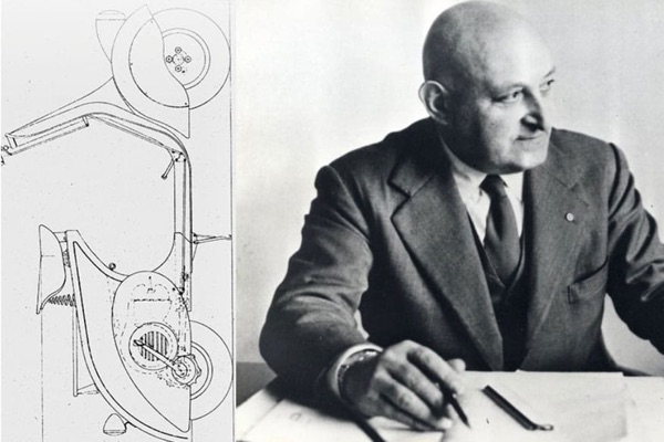 corradino d'ascanio vespa