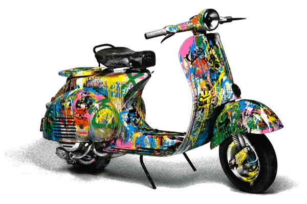 vespa art brainwash