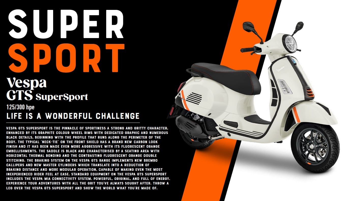2023 Vespa GTS 300 Super Sport: Performance & Style