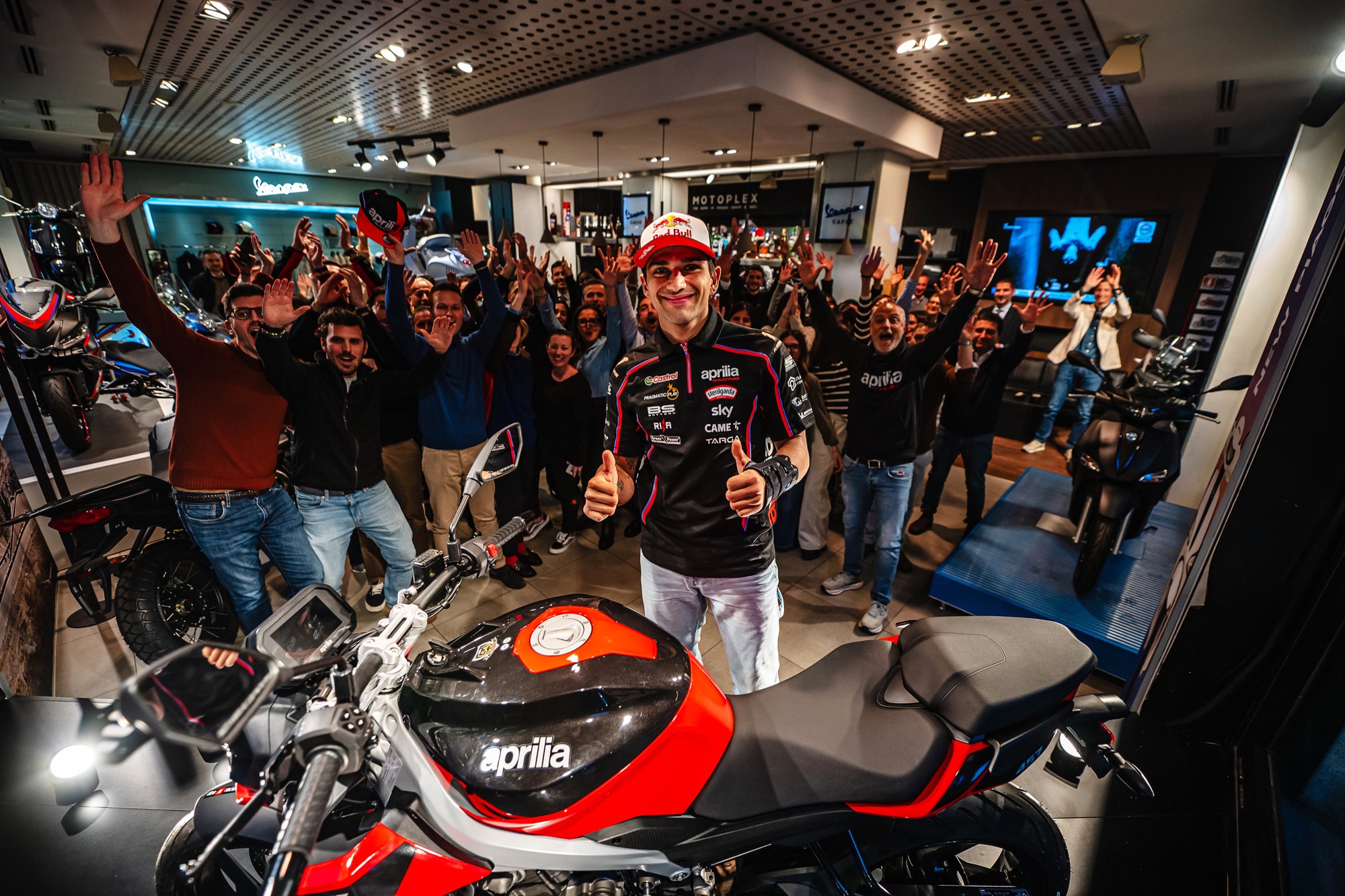 JORGE MARTIN KICKS OFF PRE-BOOKING FOR THE APRILIA TUONO 457