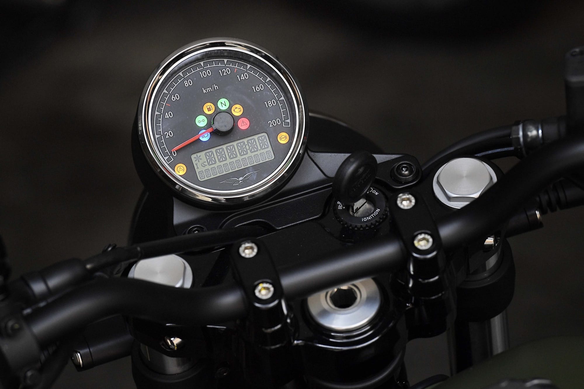 Tachimetro Digitale per Moto Guzzi V7 II Stone/Stornello FGX 