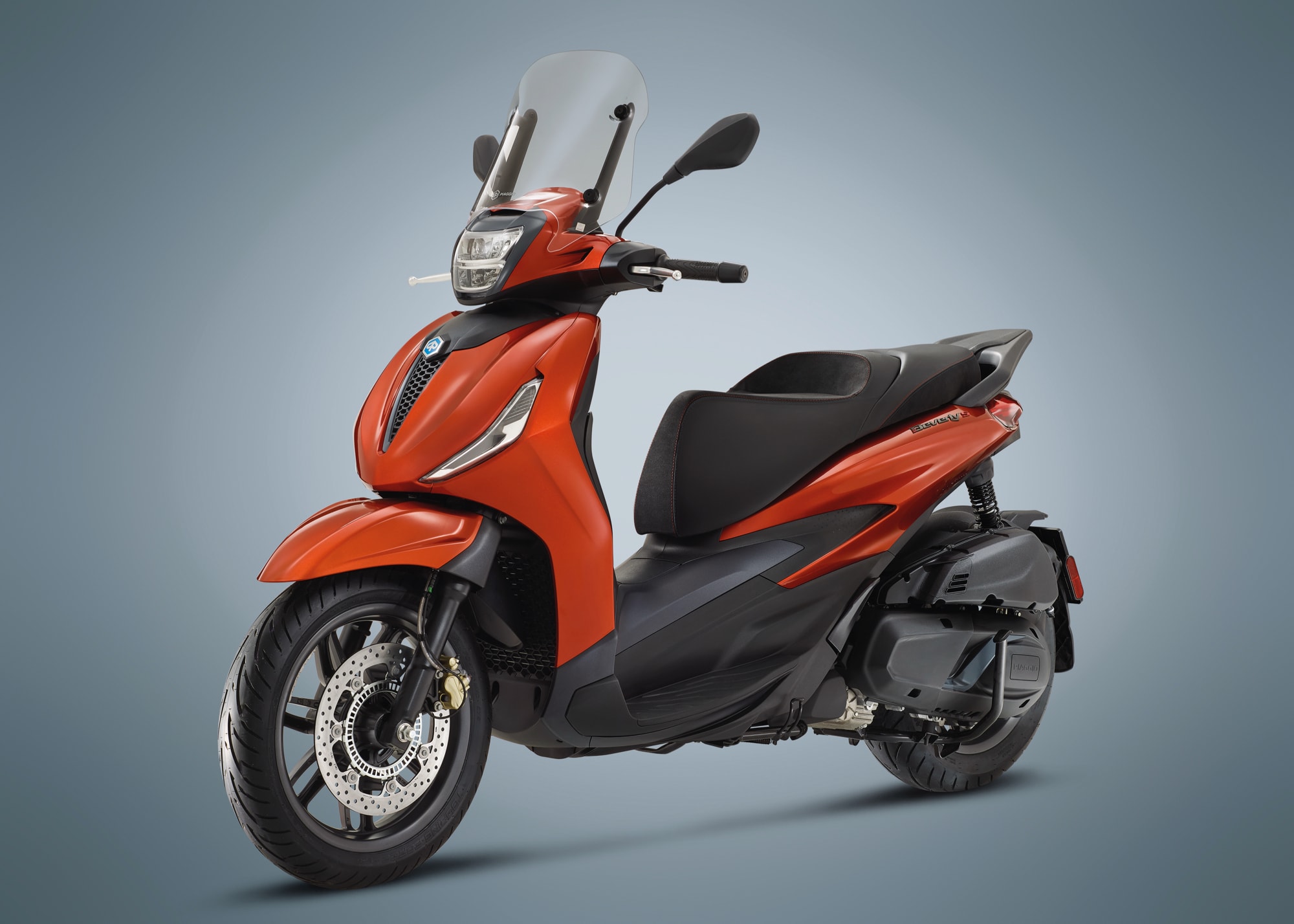 PIAGGIO BEVERLY 350 stock, startup and sound 