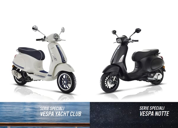 vespa yacht e vespa notte