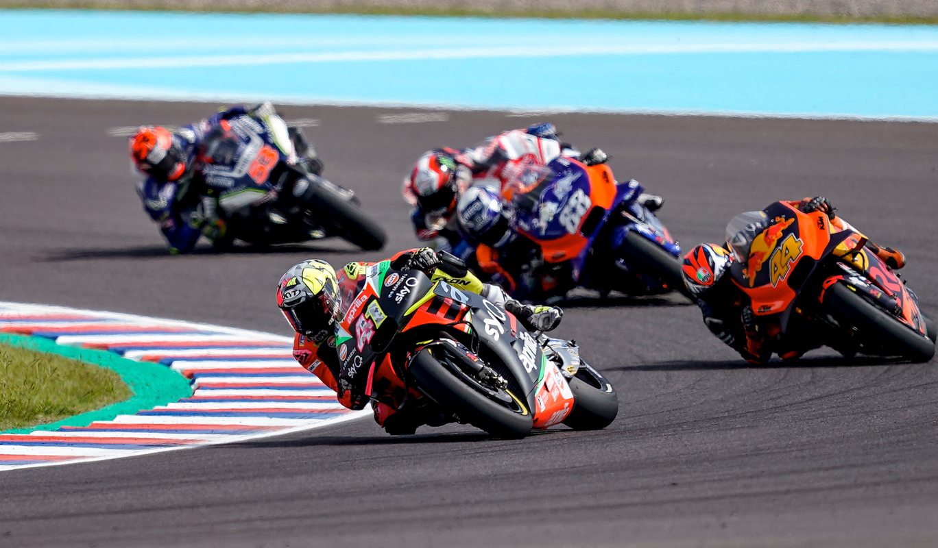aprilia motogp 2019 argentina race