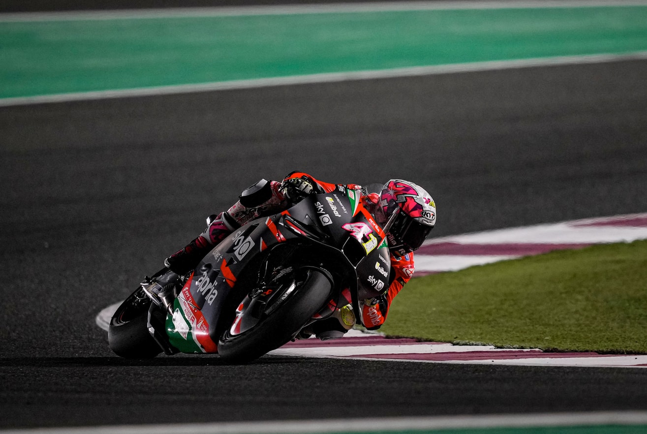 APRILIA PREPARES FOR THE SECOND ROUND IN QATAR