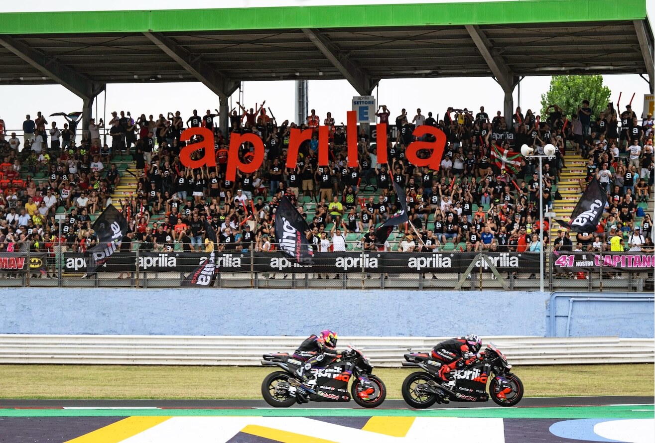 BITTER RACE FOR APRILIA RACING IN MISANO: MAVERICK VIÑALES SIXTEENTH, DNF FOR ALEIX ESPARGARÓ