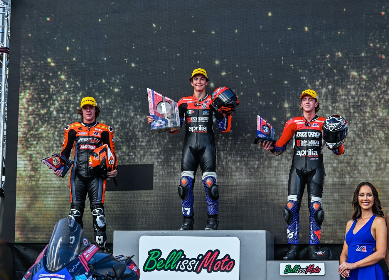 MOTOAMERICA - DOUBLE WIN FOR APRILIA RS660 AT BARBER PARK: WIN FOR AVERY DREHER AND ALESSANDRO DI MARIO IN THE BELLISSIMOTO TWINS CUP CLASS