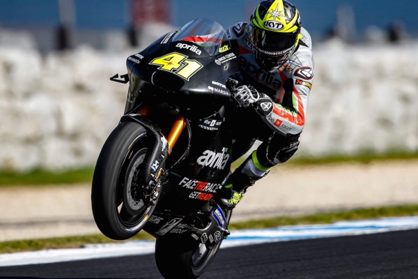 moto gp aprilia test australia