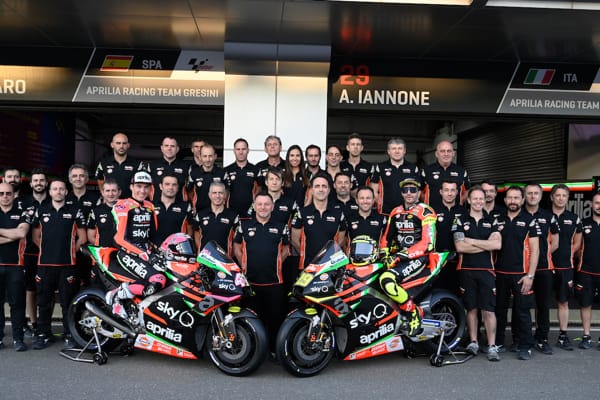 aprilia racing moto gp 2019 preview start