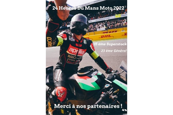 SURPRISE: AN APRILIA RSV4 AT THE 2022 LE MANS “24 HOURS MOTO”, SUPERSTOCK CATEGORY 