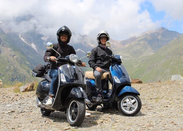 tour vespa stelvio