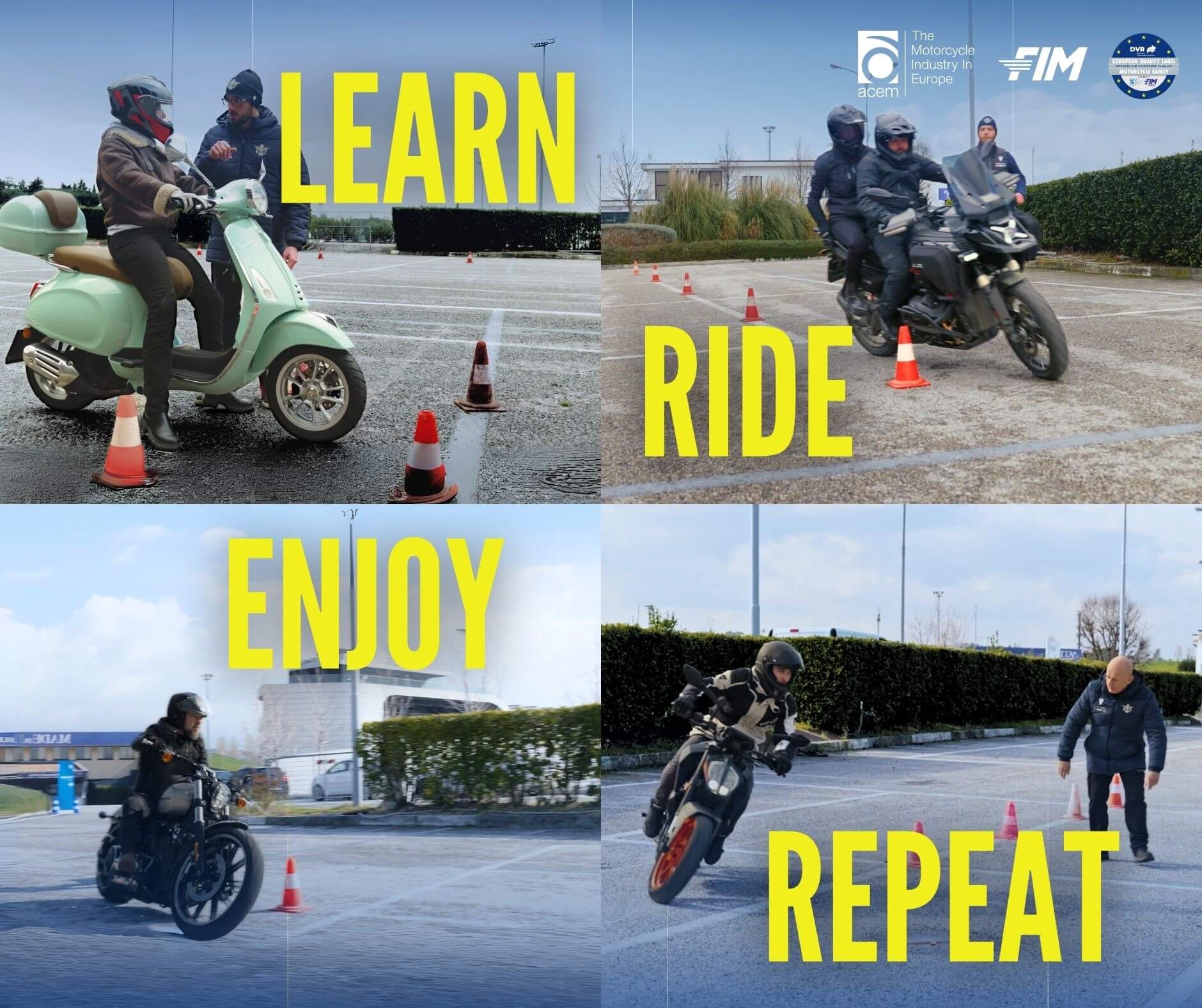 “LEARN – RIDE – ENJOY – REPEAT”: VOLUNTARY TRAINING FOR EUROPEAN RIDERS - A SAFETY CULTURE BENEFITING ALL ROAD USERS