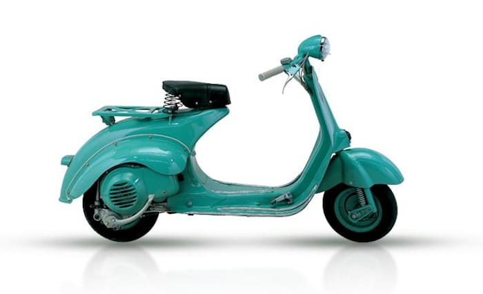 The history of the iconic Vespa 125 scooter