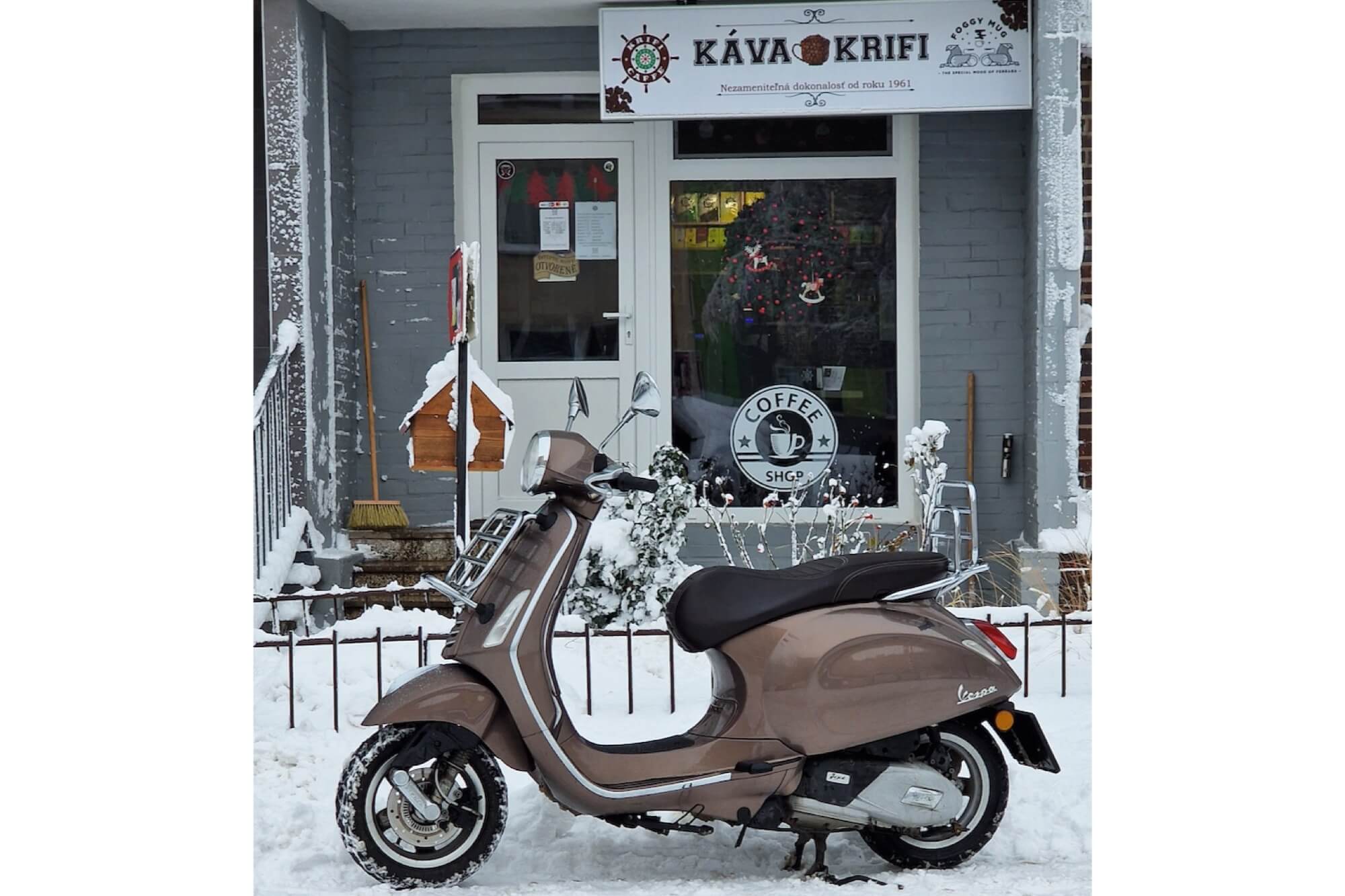 THE FASCINATING WINTER TRIP 2025 OF JK, RIDING HIS VESPA. 6 DAYS AND MORE THEN 1,900 KM, FROM SLOVAKIA TO ITALY AND BACK