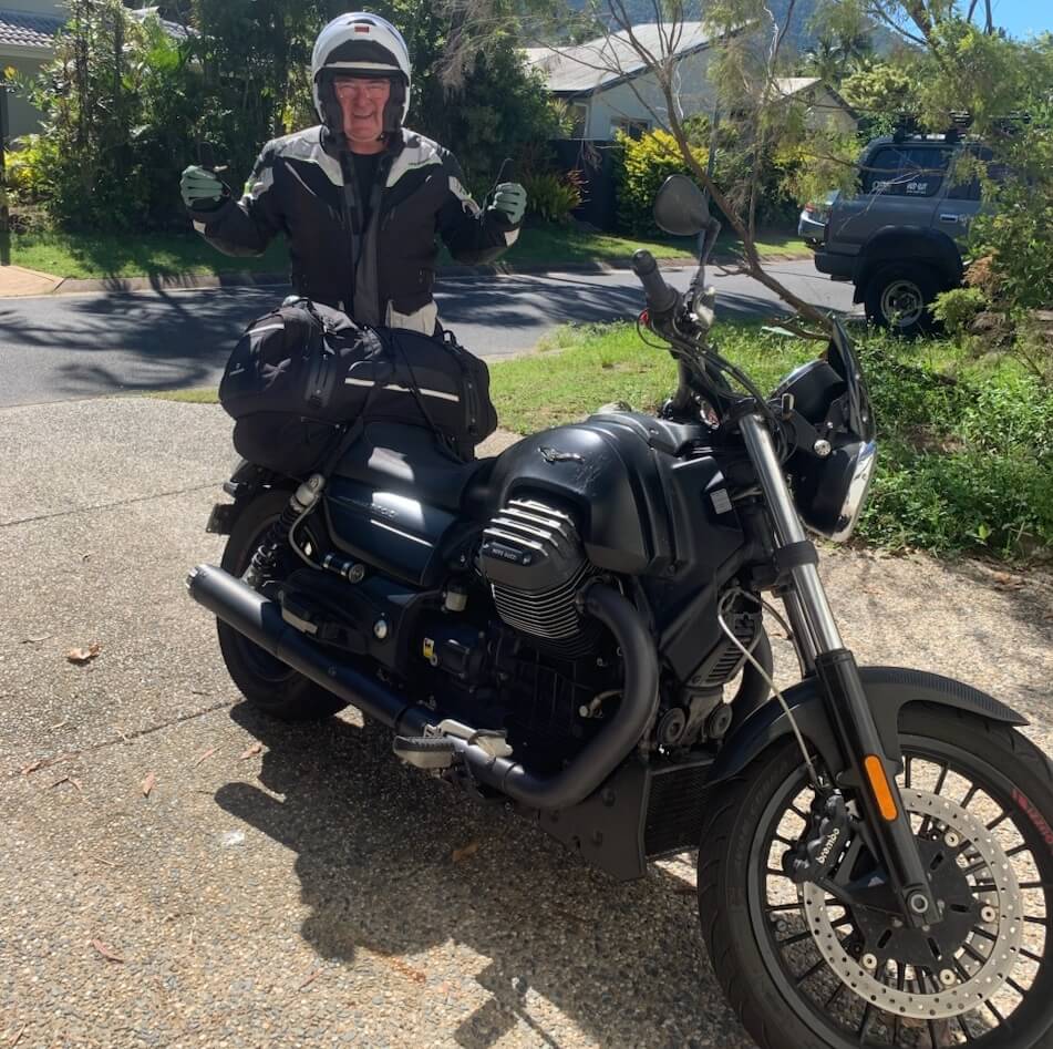 TONY MERRETT: “RIDING FROM MELBOURNE TO CAIRNS: ANOTHER GREAT ADVENTURE ON MY BEAUTIFUL BIKE, MOTO GUZZI CALIFORNIA AUDACE”